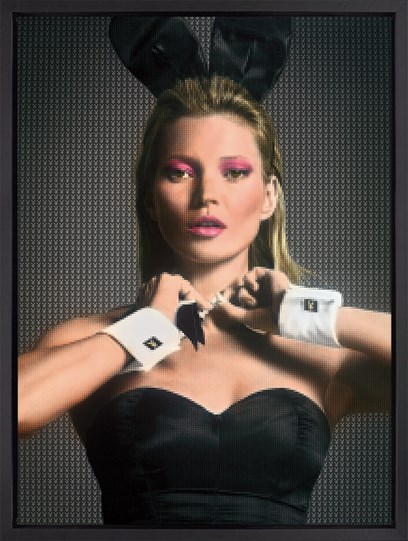 Noughties Playboy by Nick Holdsworth - Framed Limited Edition Glazed Box Canvas